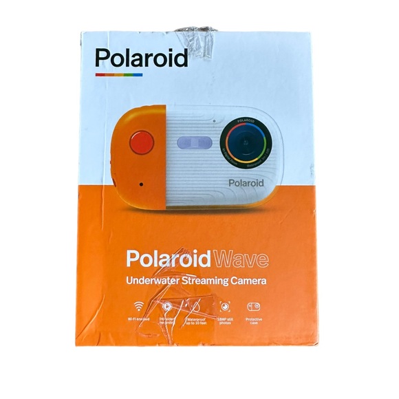 Polaroid Cameras, Photo & Video Polaroid Wave Underwater 8 Mp Splash Waterproof Camera With
